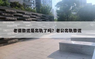 老婆撒謊是出軌了嗎？老公出軌撒謊