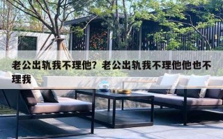 老公出軌我不理他？老公出軌我不理他他也不理我