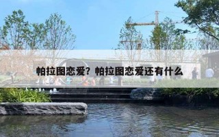 帕拉圖戀愛？帕拉圖戀愛還有什么